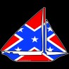 Shore Redneck Confederate Flag Skipjack Decal