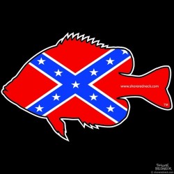 Shore Redneck Dixie Panfish Decal