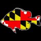 Shore Redneck Maryland Panfish Decal