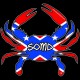 Shore Redneck Dixie Southern Maryland Crab Decal