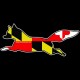 Shore Redneck MD Fox on the Run Decal