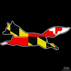 Shore Redneck MD Fox on the Run Decal