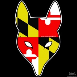 Shore Redneck MD Fox Mask Decal