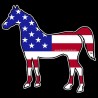 Shore Redneck USA Horse Decal