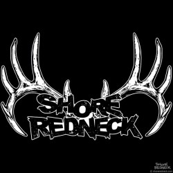 Shore Redneck Black N White Rack Decal