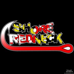 Shore Redneck Maryland Flag Hook It Decal
