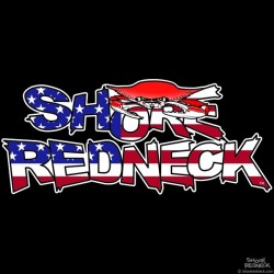 Shore Redneck Crab on Top U.S.A.Decal