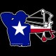 Shore Redneck Texas Bowhunter Decal