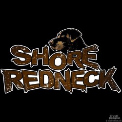 Shore Redneck Chocolate Lab on Top Decal
