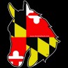 Shore Redneck MD Horse Head Decal