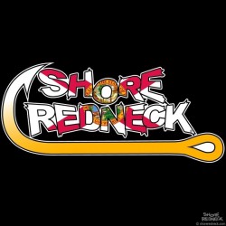 Shore Redneck Florida Flag Hook It Decal