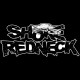 Shore Redneck Red Eyed Crab on Top Black Grunge Decal