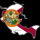 Shore Redneck Florida Catfish Decal