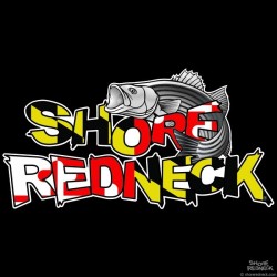 Shore Redneck Striper on Top MD Decal