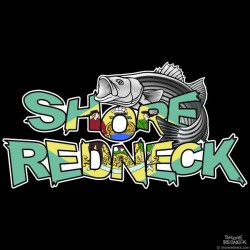 Shore Redneck Striper on Top DE Decal