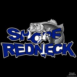 Shore Redneck Striper on Top SC Decal
