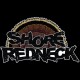 Shore Redneck Black Grunge Turkey Fan Decal