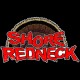 Shore Redneck Red Grunge Turkey Fan Decal