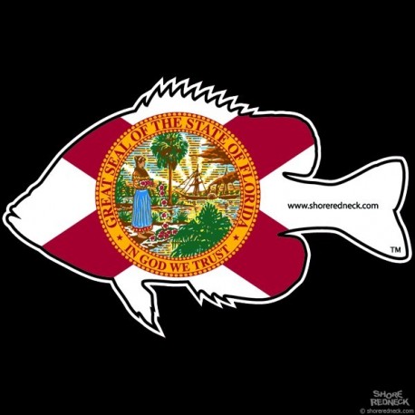 Shore Redneck Florida Panfish Decal