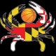 Shore Redneck MD Basketball Crab Decal