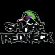 Shore Redneck Wood Duck on Top Black Grunge Decal