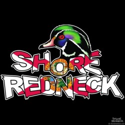Shore Redneck Wood Duck on Top Florida Decal