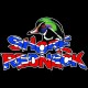 Shore Redneck Wood Duck on Top Dixie Decal