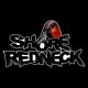 Shore Redneck Drake Canvasback on Top Black Grunge  Decal