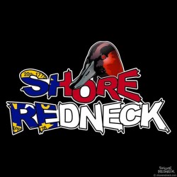 Shore Redneck Drake Canvasback on Top NC Decal