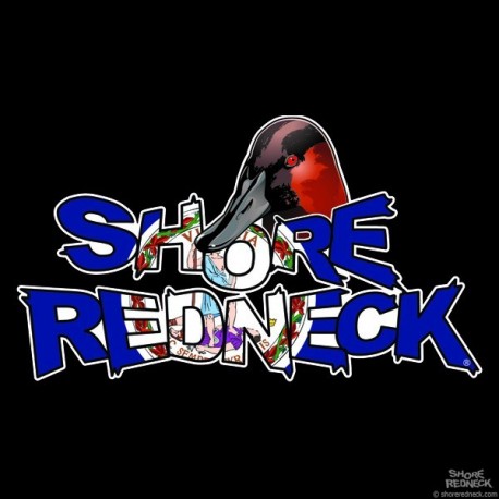 Shore Redneck Drake Canvasback on Top VA Decal