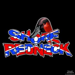 Shore Redneck Drake Canvasback on Top Dixie Decal