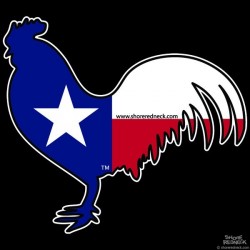 Shore Redneck Texas Rooster