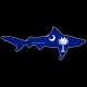 Shore Redneck SC Bull Shark Decal