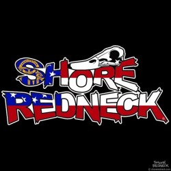 Shore Redneck Duck Skull on Top Georgia Decal