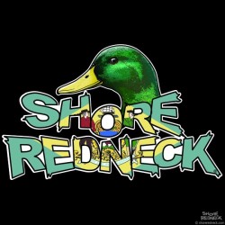 Shore Redneck Mallard on Top DE Decal