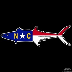 Shore Redneck NC King Mackerel Decal