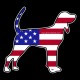 Shore Redneck USA Coonhound Decal