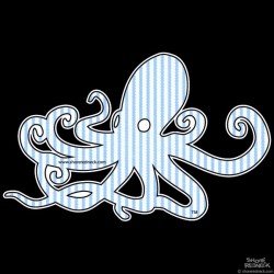 Shore Redneck Seer Sucker Octopus Decal