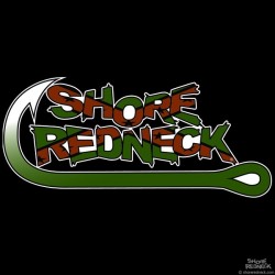 Shore Redneck Camo Dixie Hook It Decal