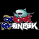 Shore Redneck Bullshark on Top NC Decal