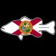 Shore Redneck Florida Bass Decal
