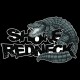 Shore Redneck Blacked Out Alligator Decal