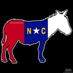 Shore Redneck NC Donkey Decal