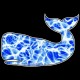 Shore Redneck Gulf Stream Blue Whale Decal