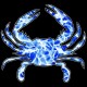 Shore Redneck Gulf Stream Blue Crab Decal