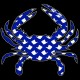Shore Redneck Waterman Boots Crab Decal