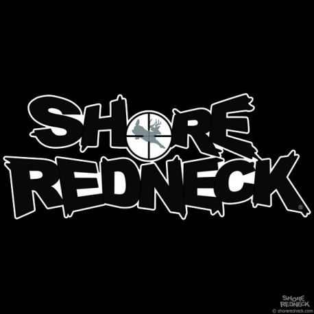 Shore Redneck Buck In the Sights USA Flag Decal