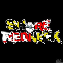 Shore Redneck Buck In the Sights MD Flag Decal