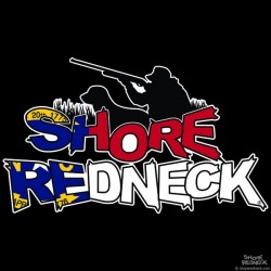Shore Redneck Waterfowl Hunter NC Flag Decal