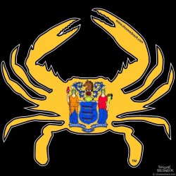 Shore Redneck New Jersey Crab Decal